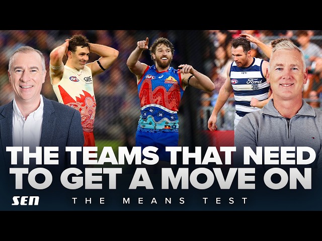 Which club is now in DANGER of missing the finals? - SEN's The Means Test