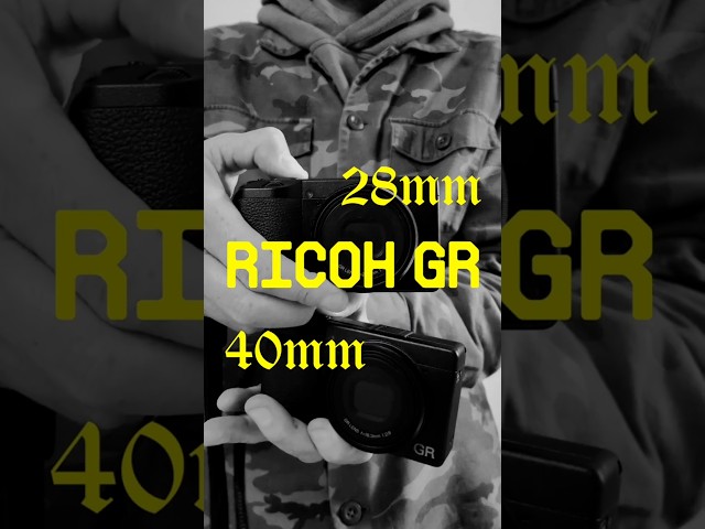 Ricoh GR IIIX vs GR III (portraits)