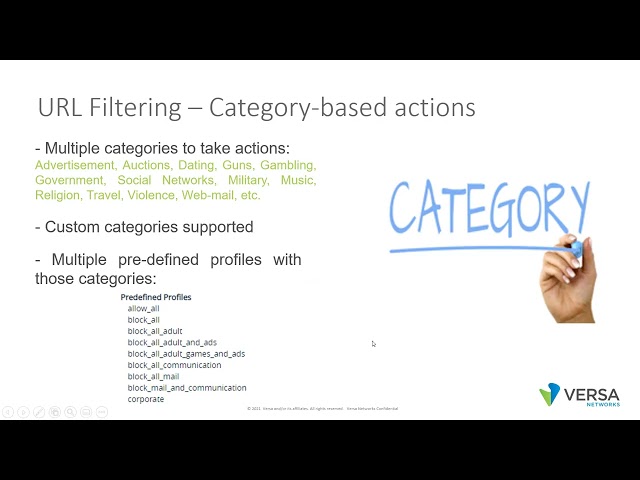 #Versa #Secure SD-WAN URL Filtering Deep Dive