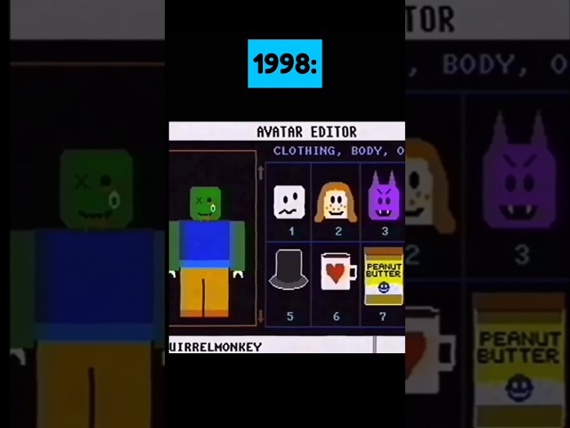 Old roblox in 1998: #nostalgia