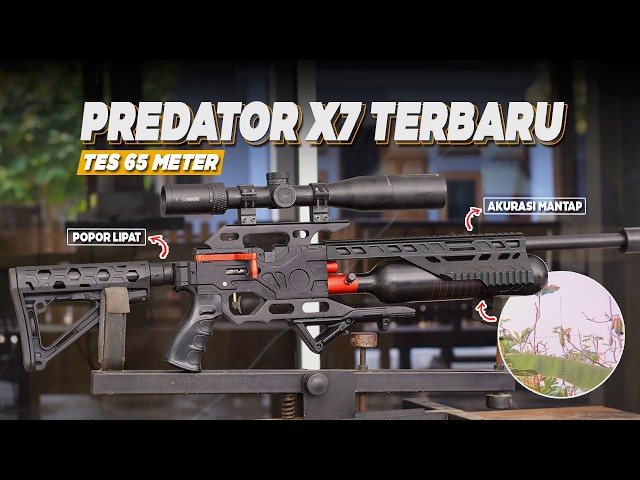 NEWEST PREDATOR X7 65-METER ACCURACY TEST, AMAZING! ‼️ LATEST 2026 PCP PREDATOR AIR RIFLE PRICE