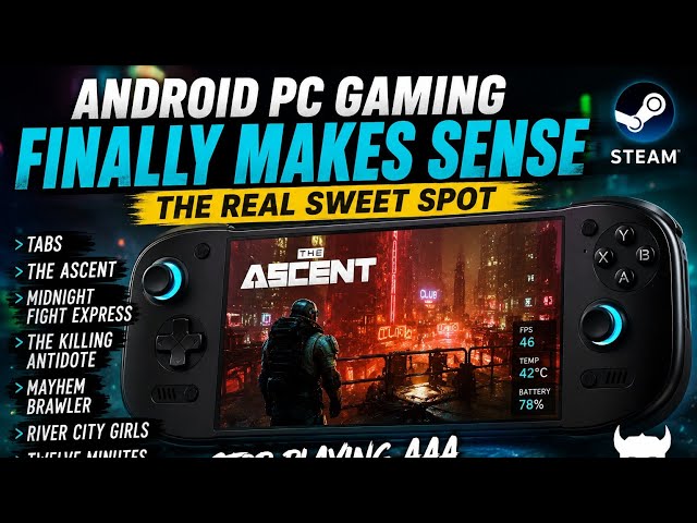 Android PC Gaming Finally Makes Sense