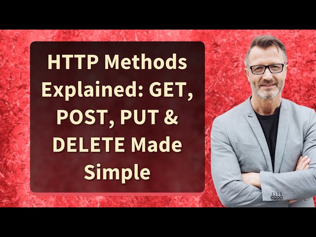 HTTP Methods Explained: GET, POST, PUT & DELETE Made Simple