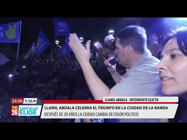 Abdala: “The reconstruction of La Banda begins today”