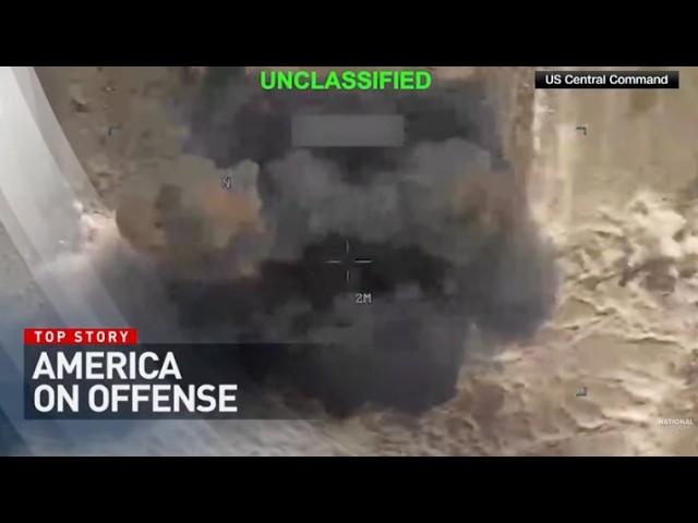 U.S. launches POWERFUL strikes on Iran for 10th night