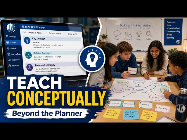 How to Actually Teach Conceptually in the MYP