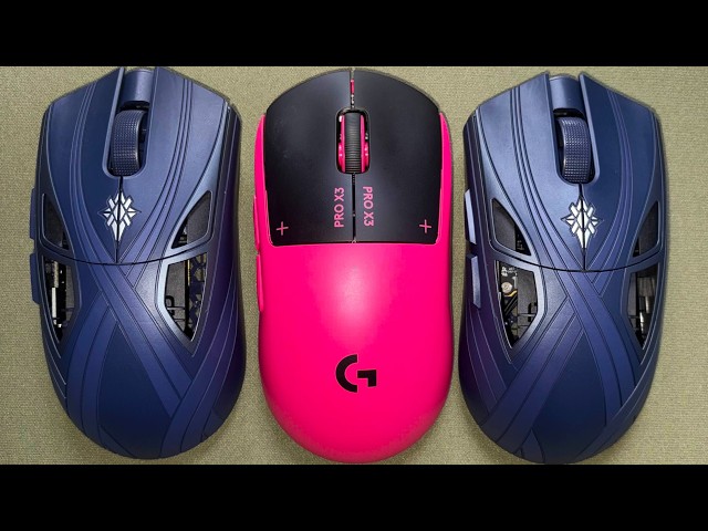 NEW Logitech Pro X3 Superstrike + Finalmouse SLX! FIRST LOOK