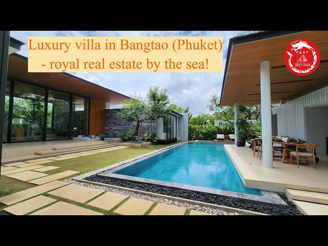 Villa de lujo en Bangtao, Phuket: propiedad real frente al mar