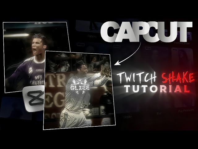 Capcut AE-STYLE Twitch Shake Tutorial!🔥
