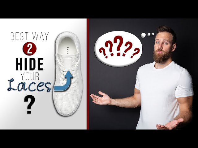 How to HIDE YOUR SHOELACES the RIGHT WAY || Shoelace Hack