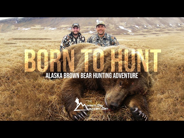 Alaska Brown Bear Hunting Adventure | Born To Hunt, Vintage Film
