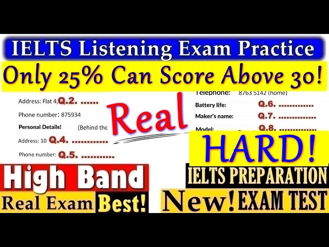 IELTS LISTENING PRACTICE TEST 2026 WITH ANSWERS | 15.03.2026
