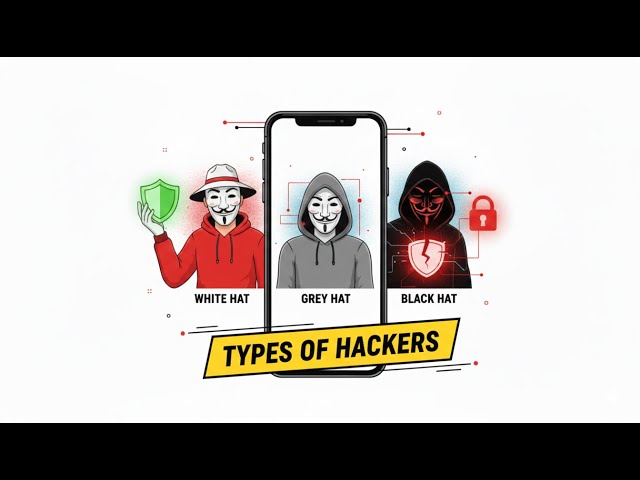 Types Of Hackers Explained In Cyber Security