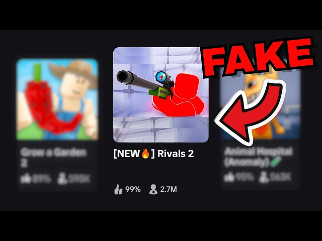 I Played EVERY FAKE Rivals Games!