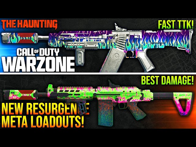 WARZONE: New TOP 5 RESURGENCE META LOADOUTS After MAJOR UPDATE! (WARZONE Best Weapons)