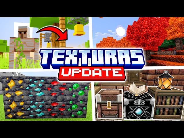 ✅ THE BEST UPDATED TEXTURES for MINECRAFT BEDROCK (26.X) | MCPE WINDOWS AND ANDROID!