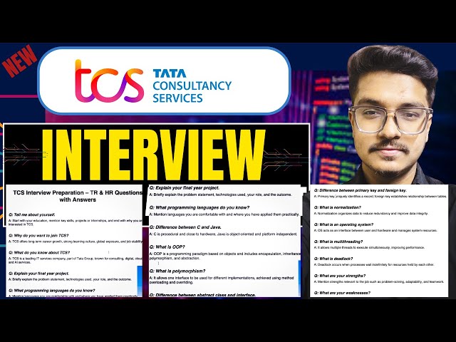 TCS Interview Questions TR, HR & MR All Questions | TCS NQT Interview Questions