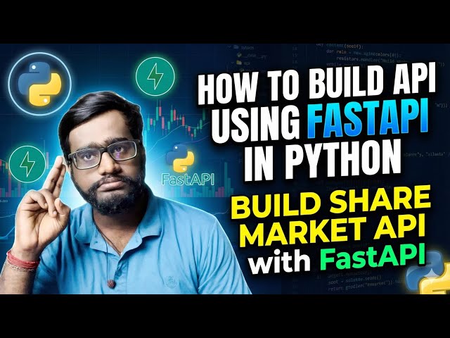 How to Build API using FastAPI | Build Share Market API FastAPI | FastAPI Tutorial | Tech Arrear