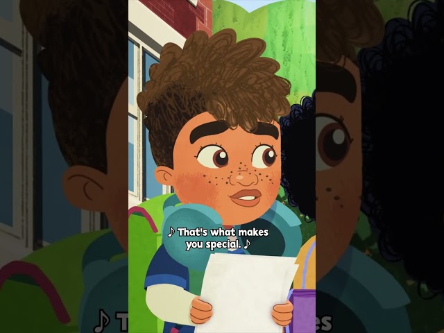 "That's what makes you...YOU!" The Day You Begin comes to PBS Kids on August 7th. #pbs #pbskids #the