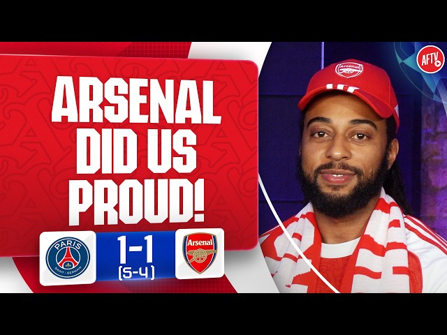 Arsenal Did Us Proud! (Rohan From NYC) | PSG 1-1 (4-3) Arsenal