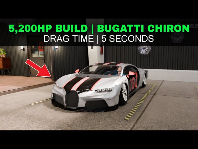 How to make 5.200HP | Bugatti Chiron | 5 seconds | Car Parking Multiplayer 2