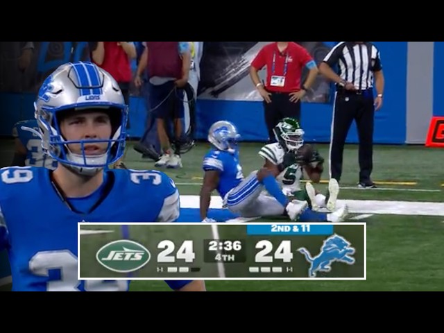 Jets VS Lions down to the wire ending!
