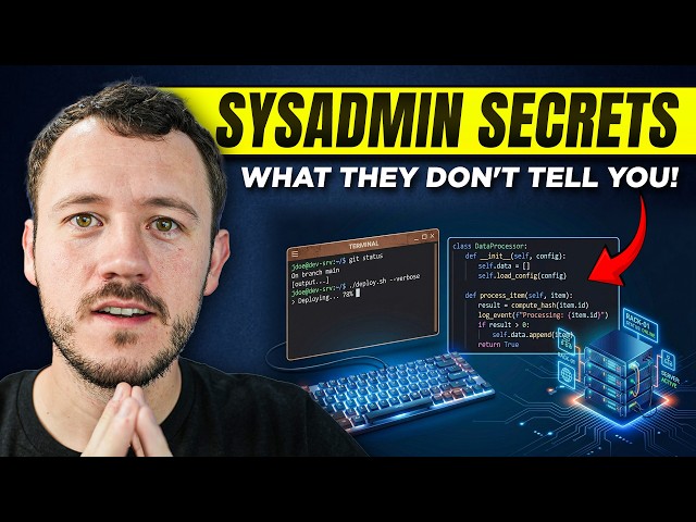 What I Wish I Knew as a Sysadmin (That Nobody Tells You)