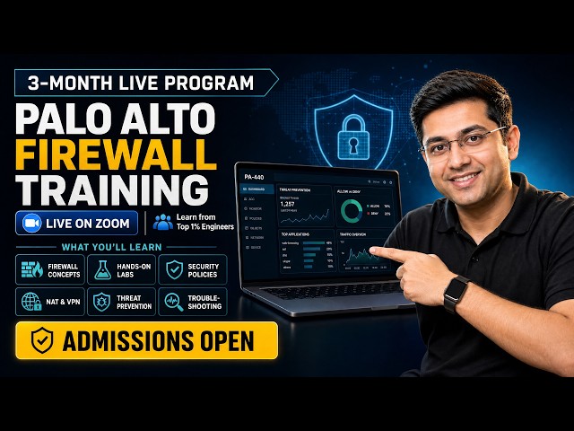 🔥 CCNA & CCNP Done? Now Learn Palo Alto Firewall! | The Next Step for Network Engineers