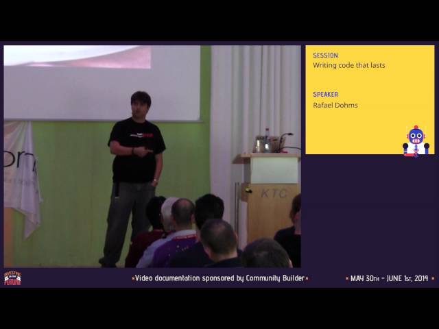 Writing code that lasts