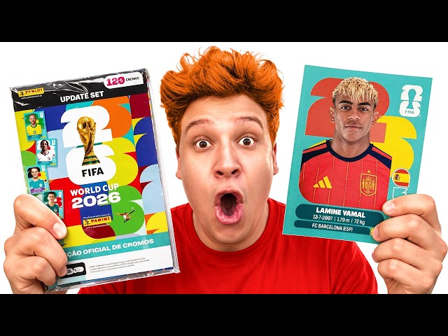 I UPDATED MY WORLD CUP ALBUM WITH SECRET STICKERS! *2026 World Cup