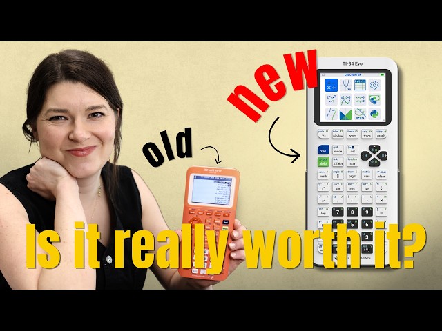 Comparing the TI-84 Plus CE to the NEW Ti-84 Evo
