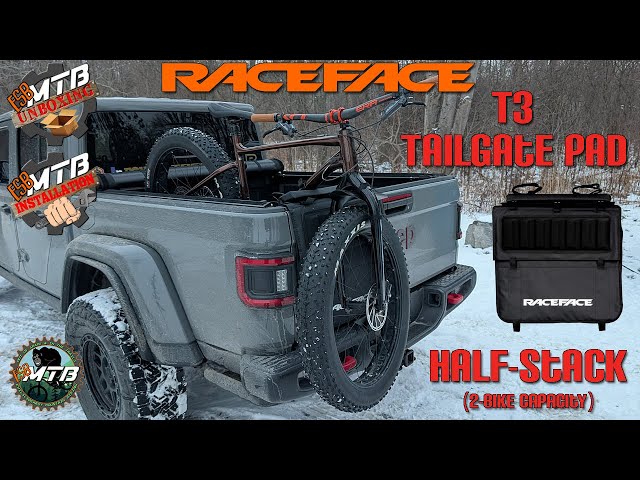 Unboxing & Install of the Race Face T3 Tailgate Pad Half-Stack on my Jeep Gladiator