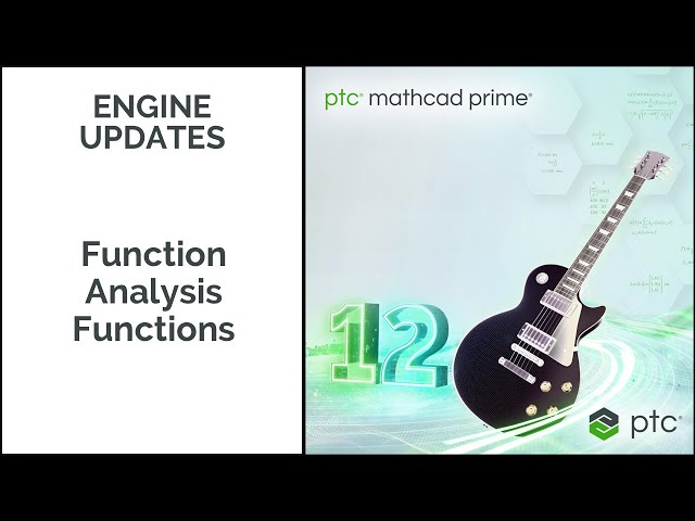 Function Analysis Functions | Mathcad Prime 12