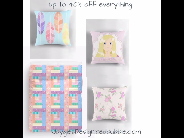 Up to 40% off everything JaygiesDesign.redbubble.com #art #sale #decor #style #fashion #homedecor