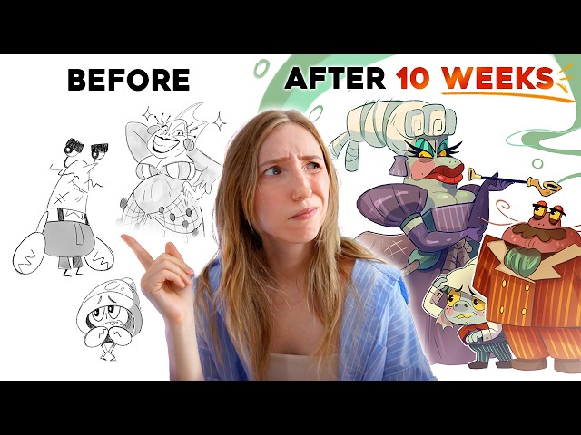 I Taught Them Character Design for 10 Weeks