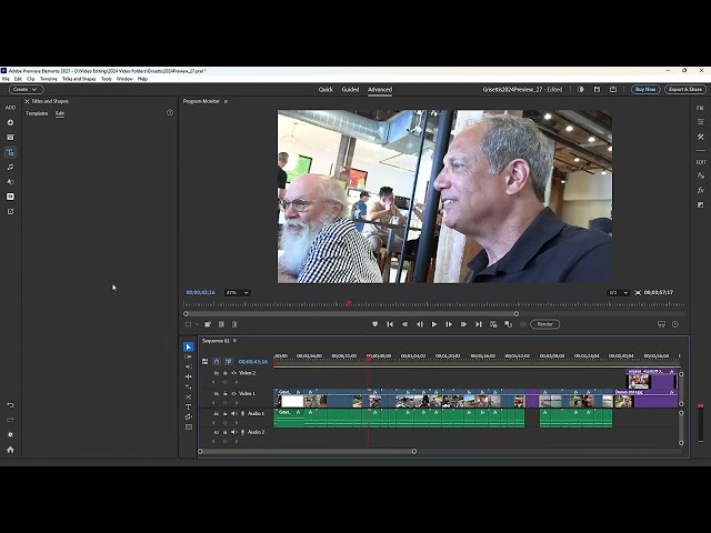 Basic Training for Adobe Premiere Elements 2027, Part 7 of 8