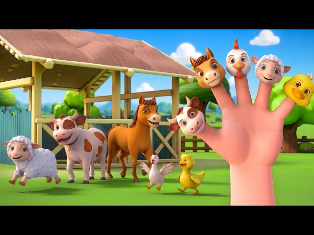 Farm Animals Family Adventure for Kids with Cute Friends and Fun Learning | Sim Sim Kids
