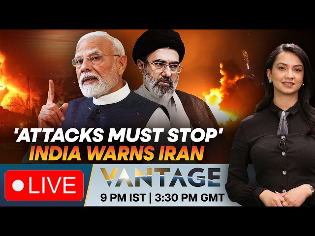 Iran War LIVE: India Issues Stern Warning to Iran After Missile Attack Kills Its Sailor | Vantage