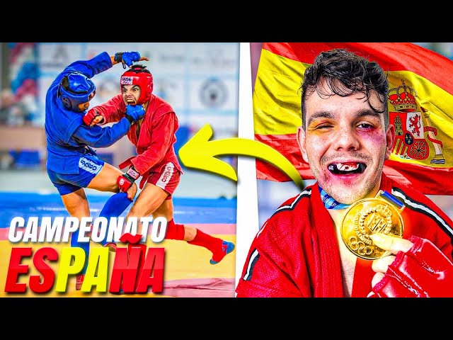 ¡SOY el NUEVO CAMPEÓN DE ESPAÑA de COMBAT SAMBO!? 🥊🥇 (No Pegué un Puñetazo en mi Vida xd)