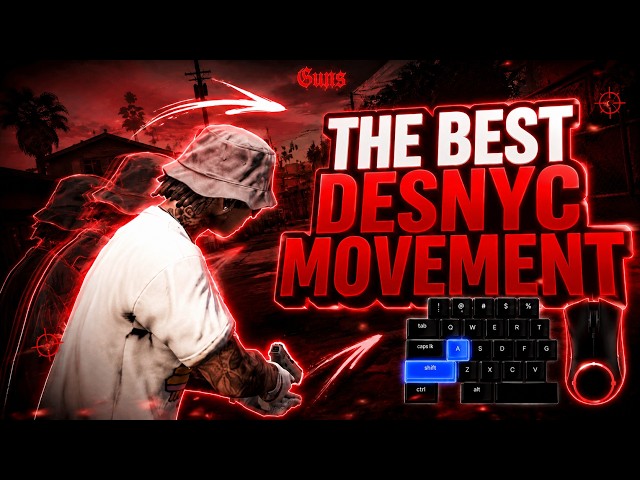 FiveM | *Advanced Desnyc Movement Guide In FiveM* Best Aim Settings(2026 speed boost tutorial)