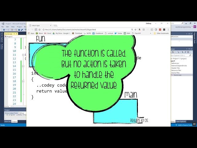 Handling Returned Values from Functions