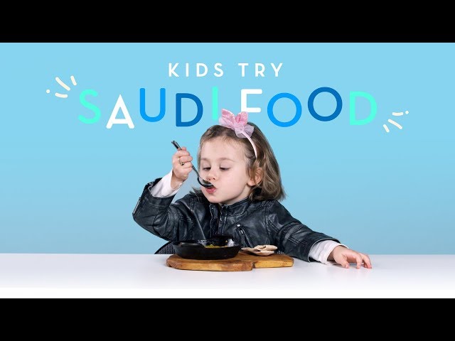 Kids Try Food from Saudi Arabia | Kids Try | HiHo Kids