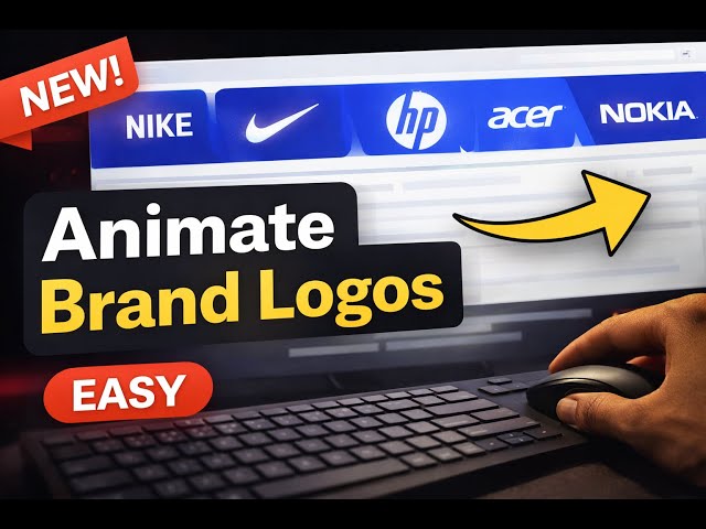 Animate website Brand Logos in HTML and CSS
