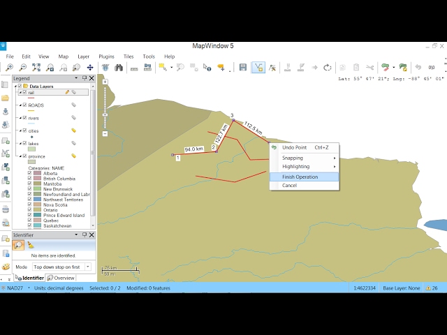 MapWindow GIS toturial - create shapefile