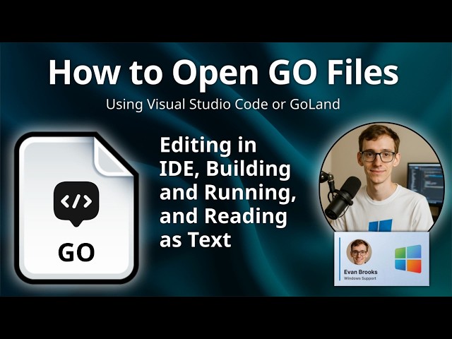 How to Open GO Files (Go Language Source Code)