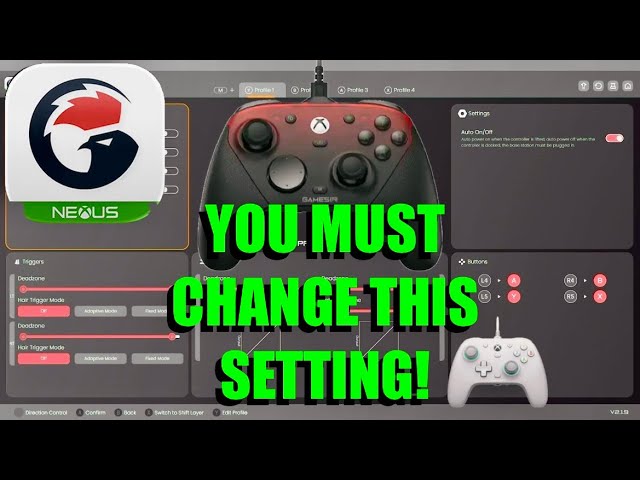 BEST Gamesir Nexus SETTINGS! (g7pro, g7se, g7he | Xbox and PC)