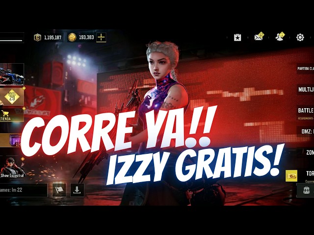 CORRE YA!! "GRATIS la Famosa IZZY"! Y Conseguimos 4 Legendarias | COD Mobile