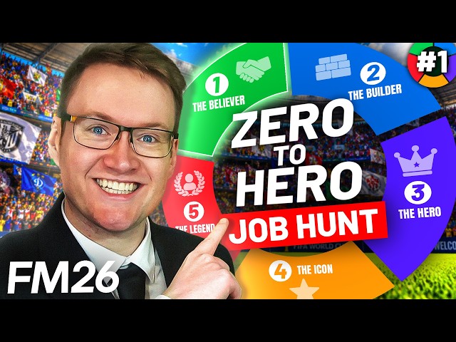 Can I Become a Football Legend From Nothing? | FM26 Zero to Hero #1
