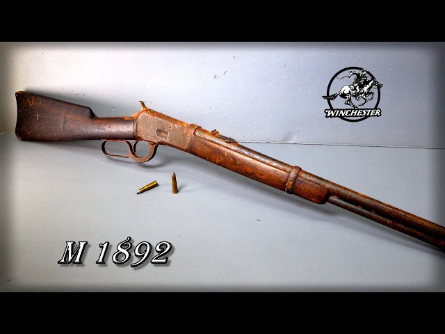 Restoring a Winchester 1892 lever action rifle, (with test firing). #restoration