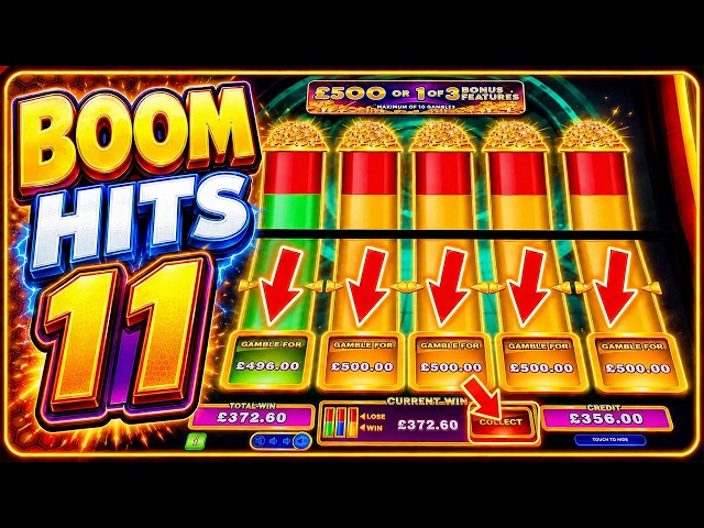 ONE OF THESE IS GETTING SMASHED… BUT WHICH ONE?! | £500 Jackpot Highlights | BOOM HITS 11